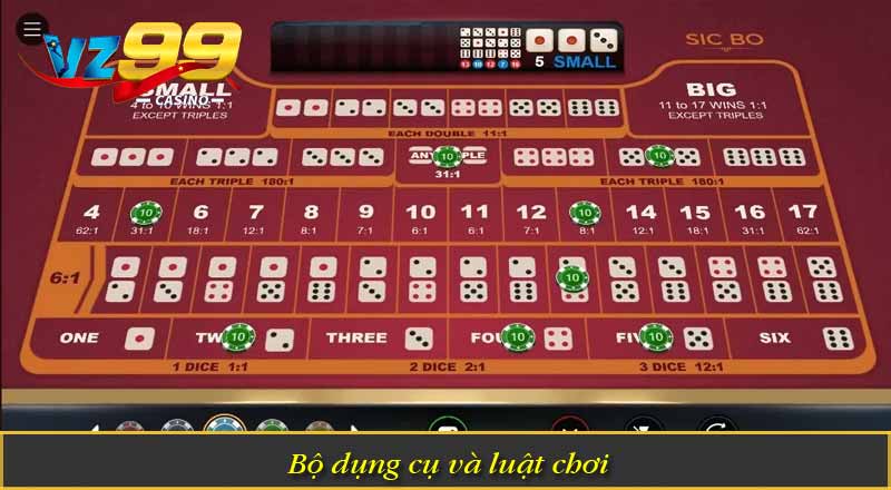 Bộ dụng cụ và luật chơi