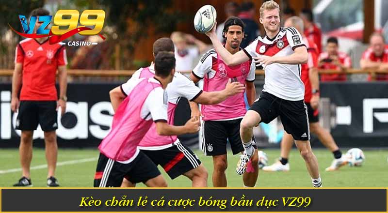 Kèo chẵn lẻ cá cược bóng bầu dục VZ99