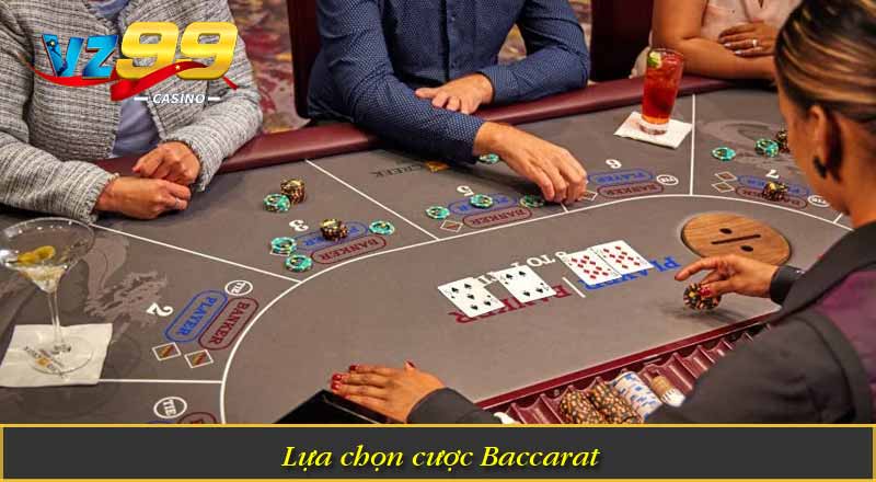 Lựa chọn cược Baccarat